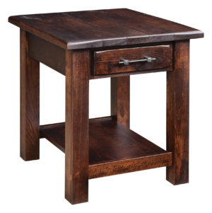 Barn Floor End Table