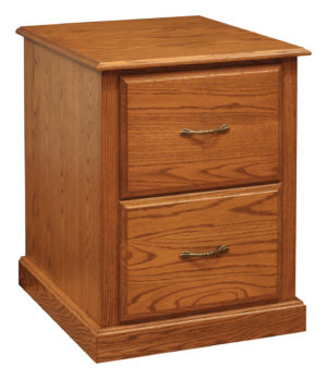 Traditional 2 Drawer File Cabinet 23-1/4"W