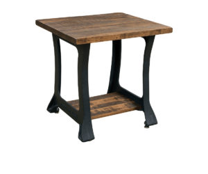 BF Cast Iron End Table