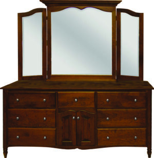 VHF Delafield Tri View Mirror
