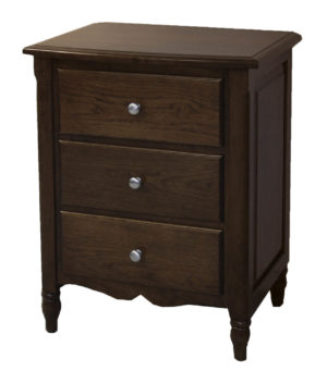 VHF Delafield 3 Drawer Nightstand
