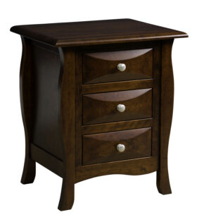 Cayman 3 Drawer Nightstand