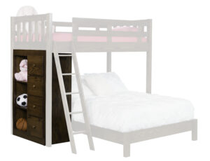 Sedona Cabinet with Open Bookcase