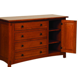 McCoy 4 Drawer Dresser with Door