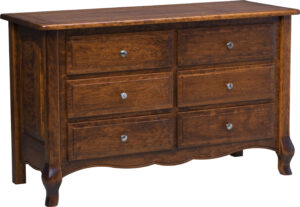 French Country 6 Drawer Dresser