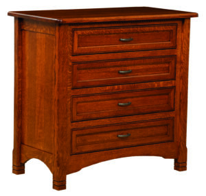 West Lake 4 Drawer Dresser without Mitred Drawer Fronts