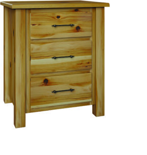 BW Highland 3-Drawer Nightstand