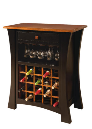 HC Arts & Crafts Wine Cabinet