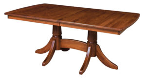 WP Baytown Double Pedestal Table