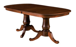 WP Chancellor Double Pedestal Table