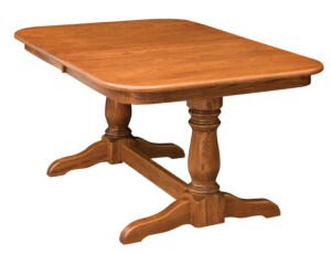 WP Dutch Double Pedestal Table