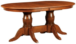 WP Harrison Double Pedestal Table