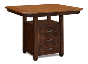 Kenwood Pub Table 3 drawer