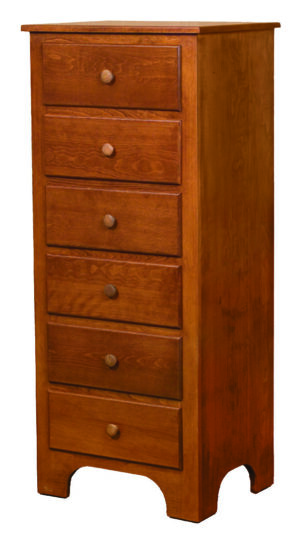 ESWC Ridgecrest Shaker 6-Drawer Lingerie Chest