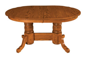 WP Traditional Double Pedestal Table