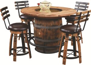 PLAIN BARREL TABLE
