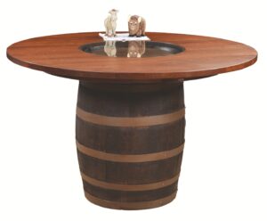 PLAIN BARREL TABLE