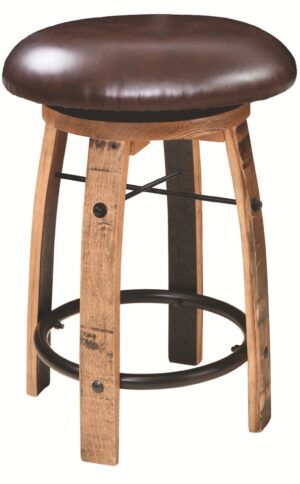 BAR STOOL cushioned seat & no back