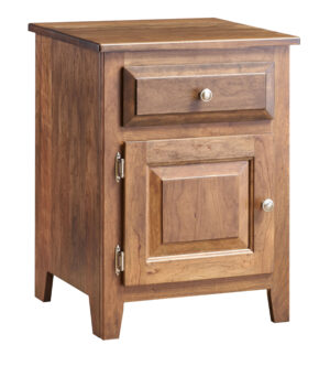 Traditional  1-Door, 1-Drawer  Nightsta
