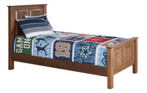 Traditional Raised Panel Twin Bed