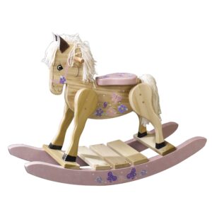 Pink Butterfly Horse