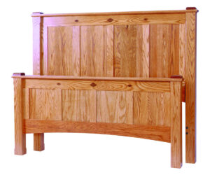 CENTURY MISSION Panel Bed